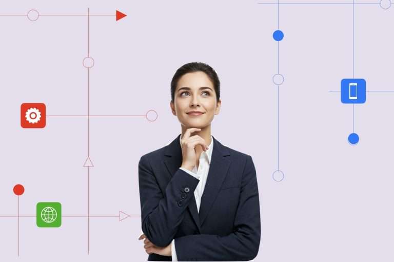 Woman thinking about when to trust AI autonomy and when to pull the leash.