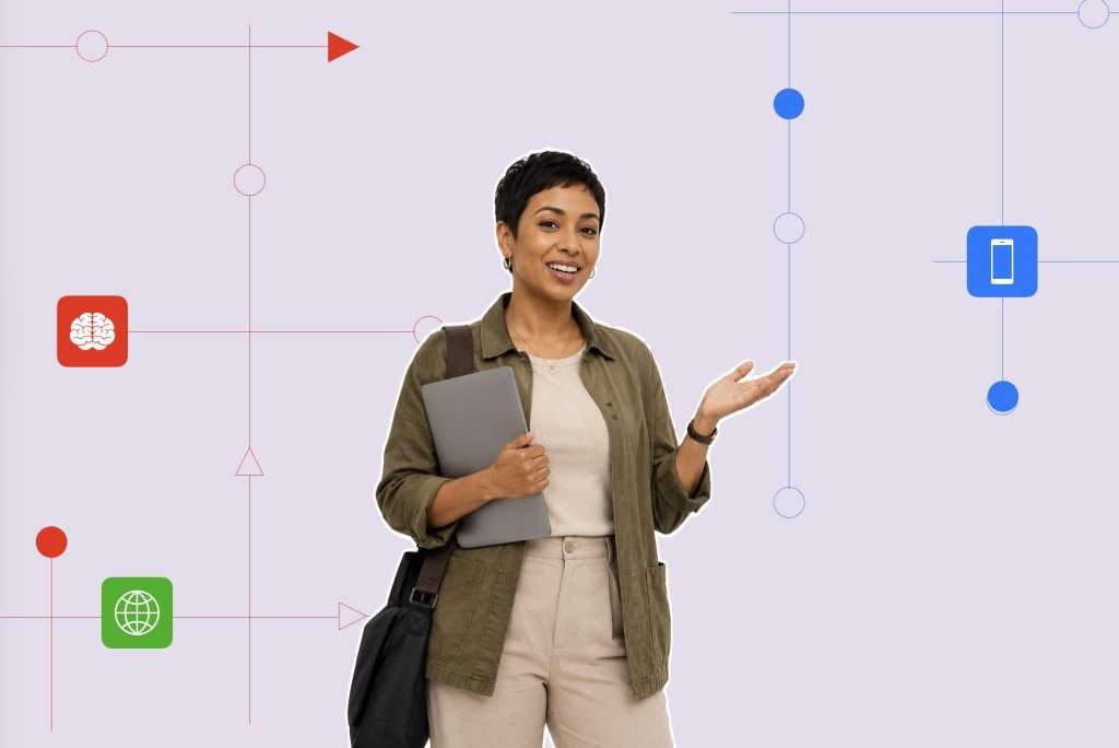 Prosumer working with AI in a gig economy empowered with on-device intelligence